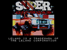 Super Off Road screenshot 4 for Sega Master System
